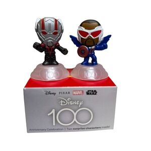 Disney‎ 100 Surprise Figures Ant-Man Falcon Marvel Toys Anniversary FFT1